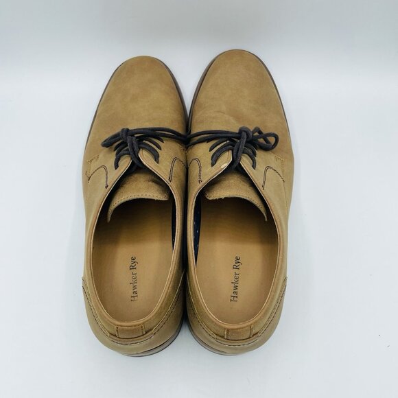 Hawker Rye Shoes Mens Size 10.5 Brown Leather Dress Comfort Lace Up Derby Oxford main image 9